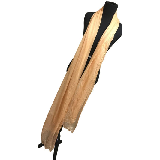 Womens One Size Fits All Extra Long Orange Scarf - A+ Stuff
