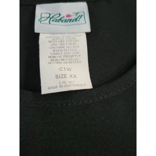 Haband! Size XX Womens Black Tank top/Muscle Tee A+ Stuff A+ Stuff