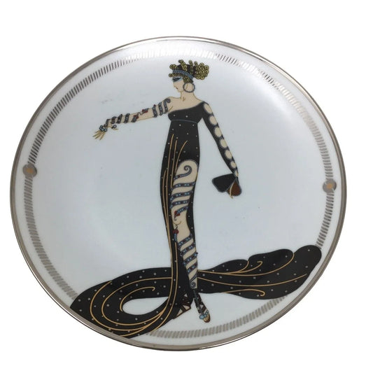 Vintage The Franklin Mint Art Deco House of Erte La Merveilleuse- Plate #: HI6362 The Franklin Mint A+ Stuff
