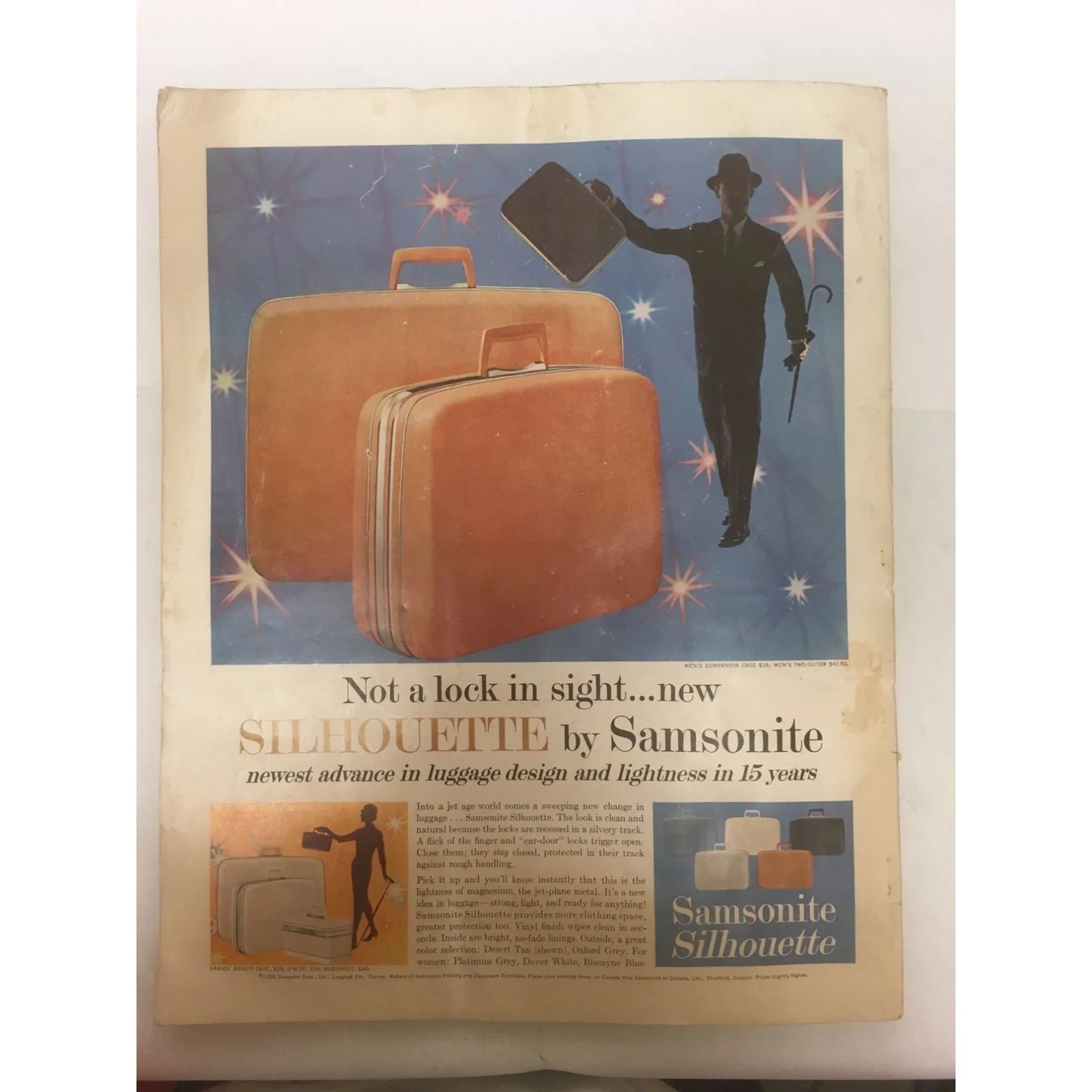 Vintage Holiday Magazine July 1958 Volume 24 No. 1 - A+ Stuff