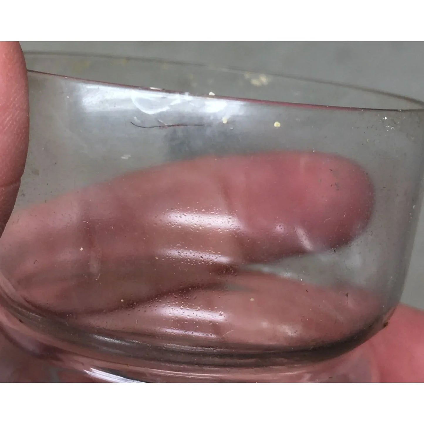Set of Two Unique Vintage Clear Uniglass Twist Drinking Glasses - A+ Stuff