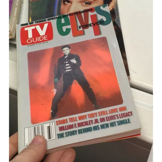 Elvis Presley Vintage 2002 TV Guide Paperback Book - A+ Stuff