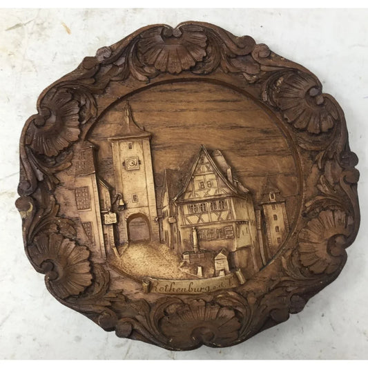 Rothenburg ob der Tauber, Bavaria, Germany Wall Plate Plaque 3D - A+ Stuff