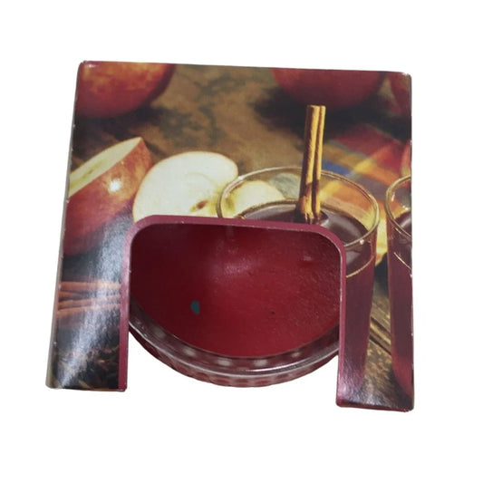 Star Lytes- Apple Cinnamon Red Candle- New in Box - Last up to 30 hours! star lytes A+ Stuff