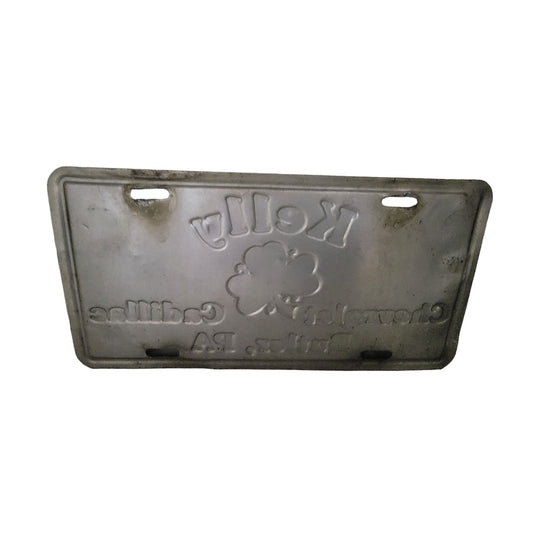 Kelly Chevrolet Cadillac Butler, PA Silver License Plate