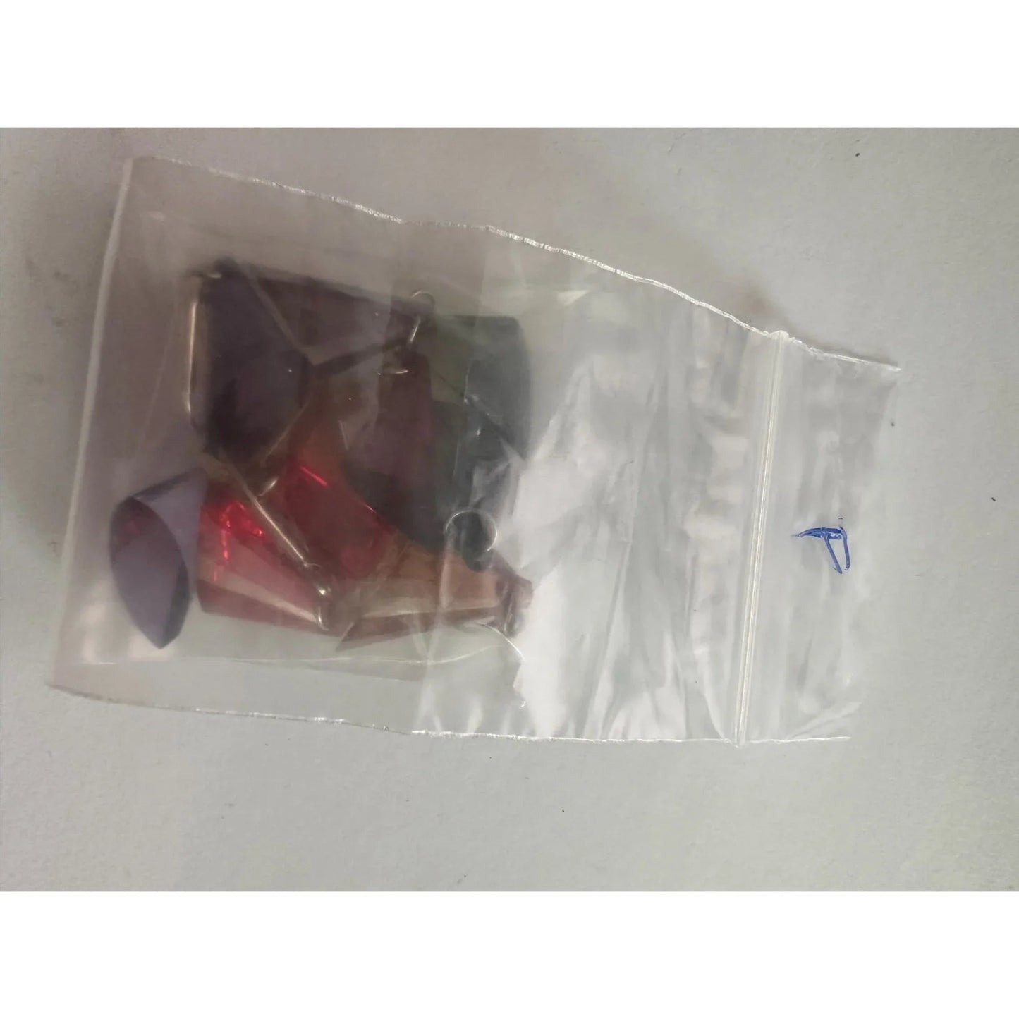 5 Pairs of Women's Dangle Earrings (Gray, Red, Orange, Purple) - A+ Stuff - earrings - A+ Stuff