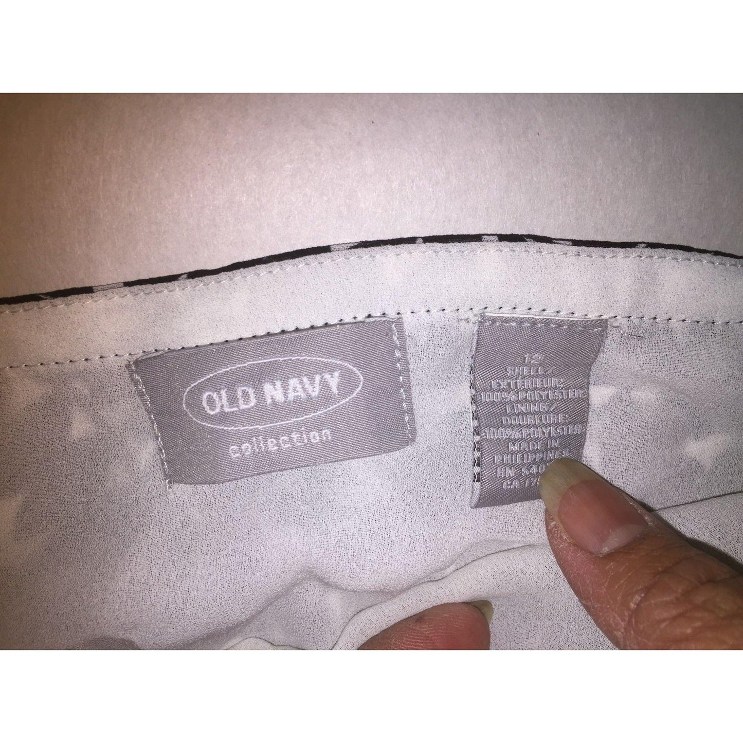 Old Navy Womens Skirt with Leaf Pattern Size 12 - A+ Stuff