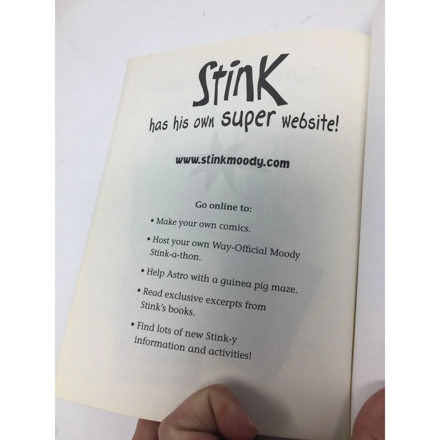Stink: The Incredible Shrinking Kid book by Megan McDonald and Peter H. Reynolds - A+ Stuff