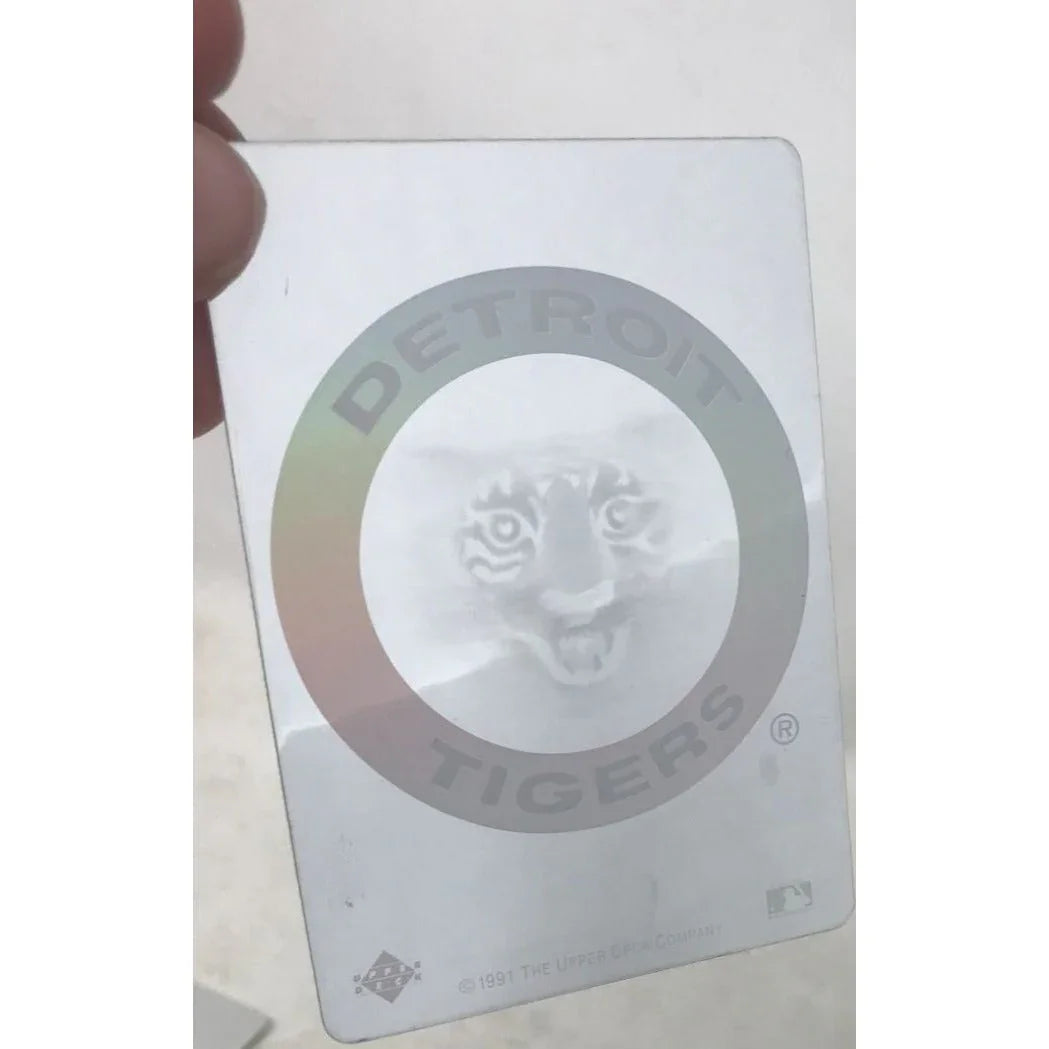 1991 Upper Deck Detroit Tigers Hologram Card A+ Stuff A+ Stuff