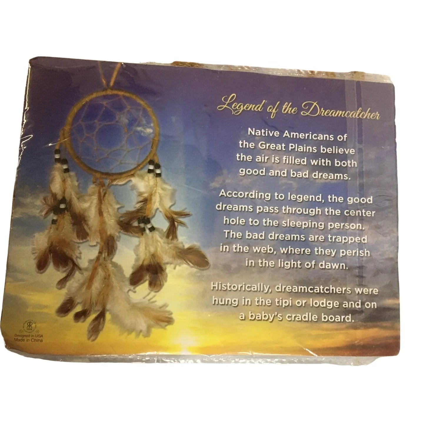 "Legend of the Dreamcatcher" Dream Catcher- New in Bag - A+ Stuff