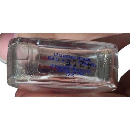 Liz Claiborne Perfume Bottle with Blue Cap- Empty Bottle Liz Claiborne A+ Stuff
