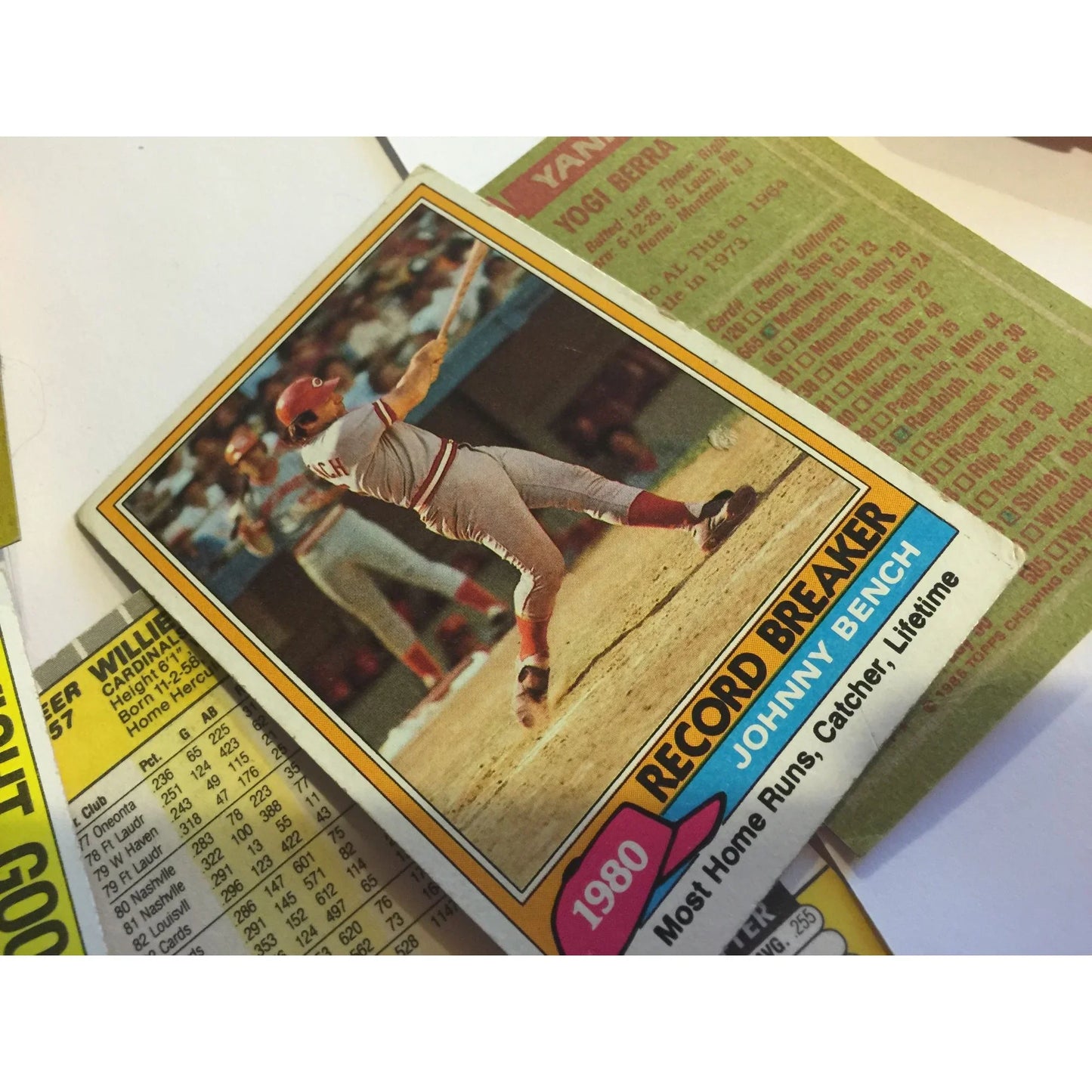 Vintage Collectible Lot of Baseball Cards (9) - A+ Stuff