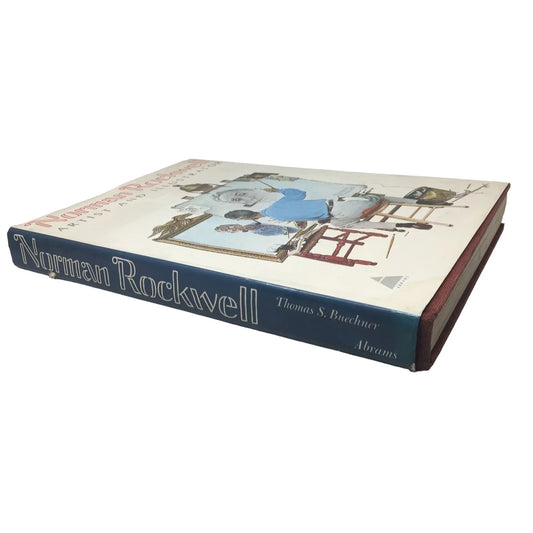 Norman Rockwell Artist And Illustrator Large Hardcover Book - A+ Stuff