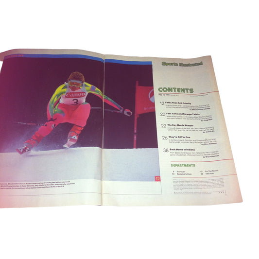 The Great One Gets Greater Wayne Gretzky Sports Illustrated Vintage Magazine