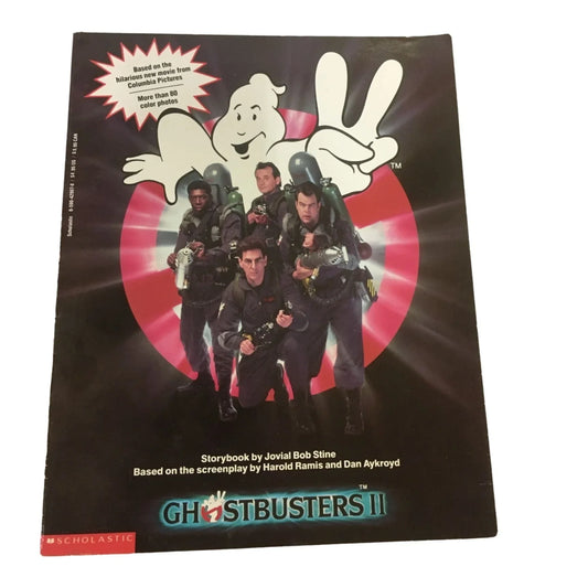 Vintage Ghostbusters 2 Storybook by Jovial Bob Stein - A+ Stuff
