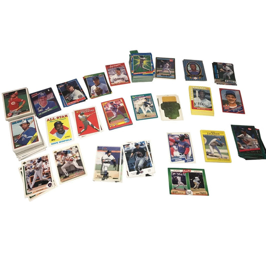 Vintage Assorted Lot of Collectible Baseball Sports Cards - A+ Stuff