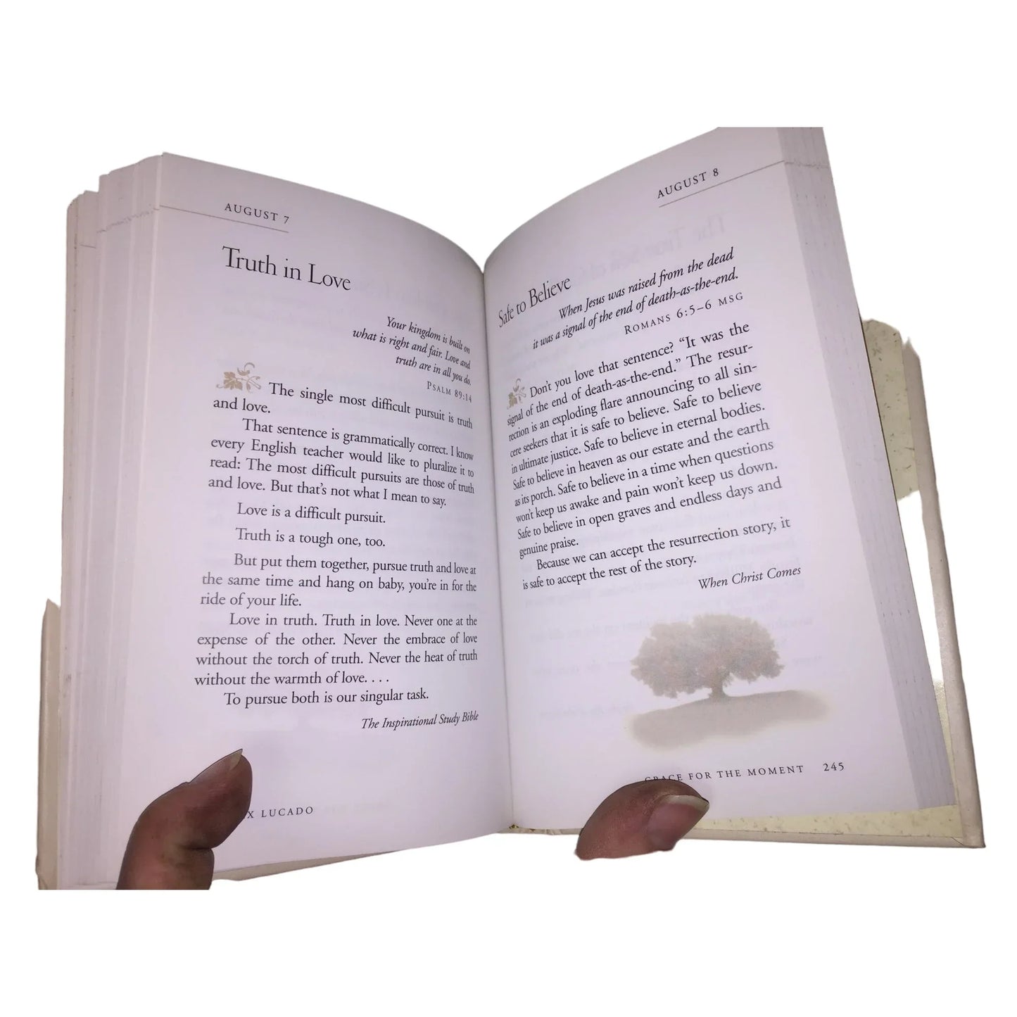 Grace for the Moment By: Thomas Nelson Hardcover Book - A+ Stuff