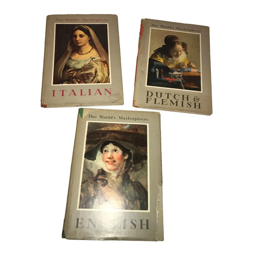 The World's Masterpieces- English, Italian and Dutch & Flemish by M. Le Frere Carroll/Frances Cavanah - A+ Stuff