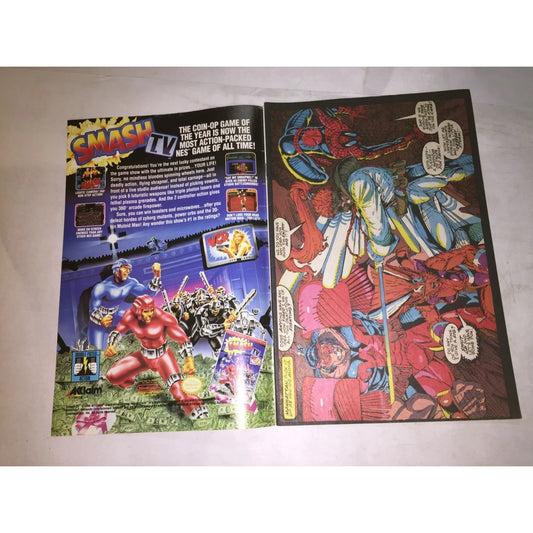 Vintage Marvel Comics X-Force #4 Guest Starring Spiderman Comic Book - A+ Stuff