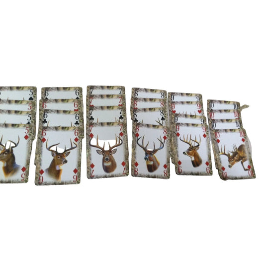 Vintage North American Hunting Club Life Member Deer Playing Cards - A+ Stuff
