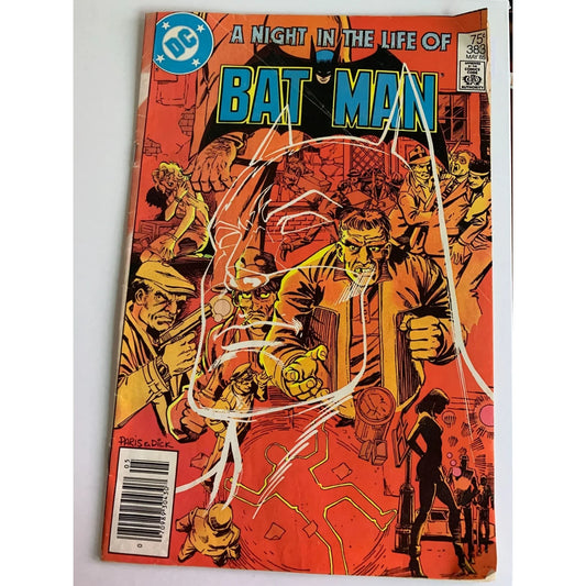 Vintage May 1985 "A Night in The life of Bat Man" Magazine Comic Book - A+ Stuff