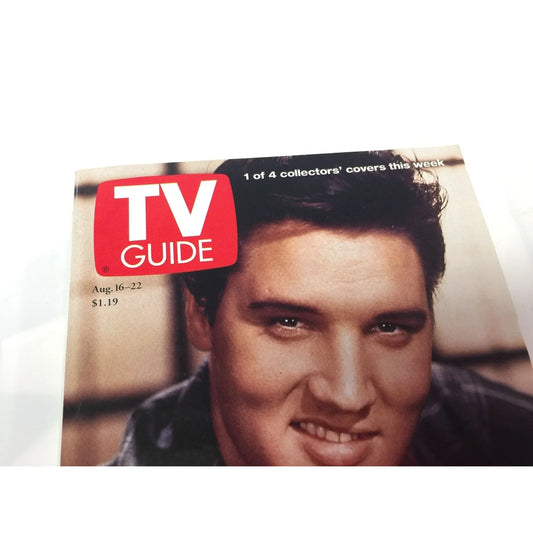 Vintage TV Guide Elvis Forever! Aug 16-22, 1997 - A+ Stuff
