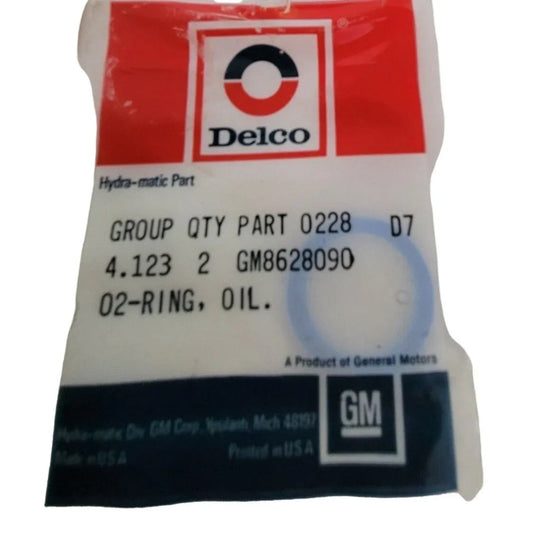 Delco Hydra-matic General Motors 0-2 RING OIL Part 8628090- New old Stock- package with 2 Rings A+ Stuff A+ Stuff