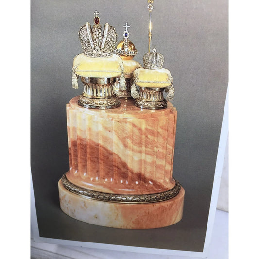 Nicholas & Alexandra Collectible Postcard Miniature Copy of Imperial Regalia, 1899-1900 A+ Stuff A+ Stuff
