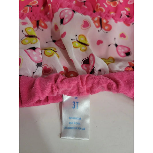 Butterfly Toddler Girl's Skirt with Ruffles Size 3T - A+ Stuff