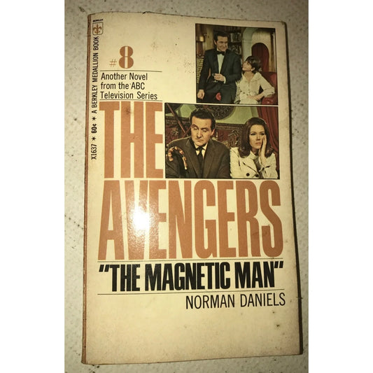 The Avengers #8 "The Magnetic Man" Book Norman Daniels - A+ Stuff