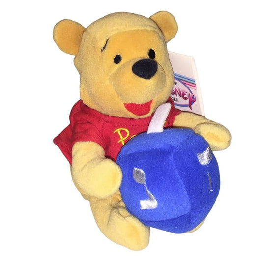 Disney Hanukkah Bear Winnie The Pooh Collectible Stuffed Animal NWT - A+ Stuff