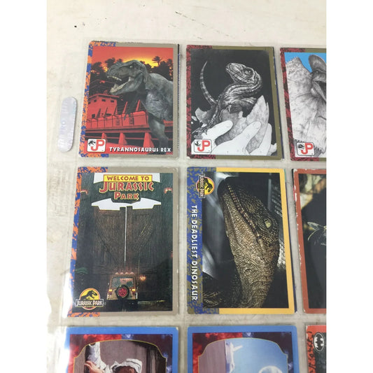 Jurassic Park Collectible Trading Cards (9 cards) - A+ Stuff