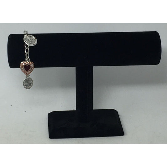 Vintage Liz Claiborne ''Picture This'' Link Dangling Photo Charm Bracelet