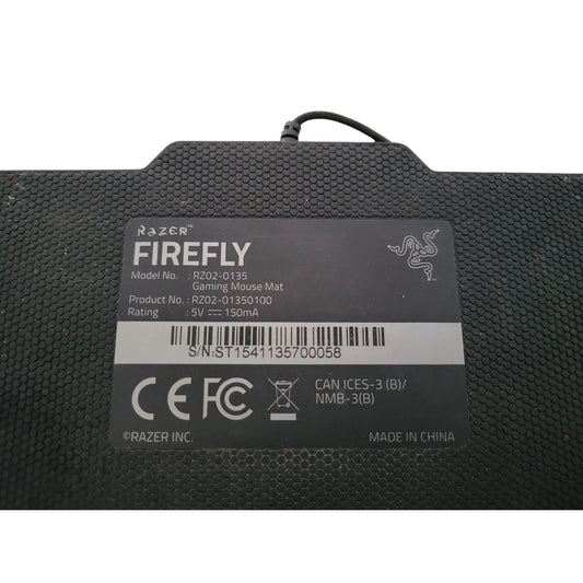 Razer Firefly Gaming Mouse Mat/Pad Model # RZ02-0135 A+ Stuff A+ Stuff