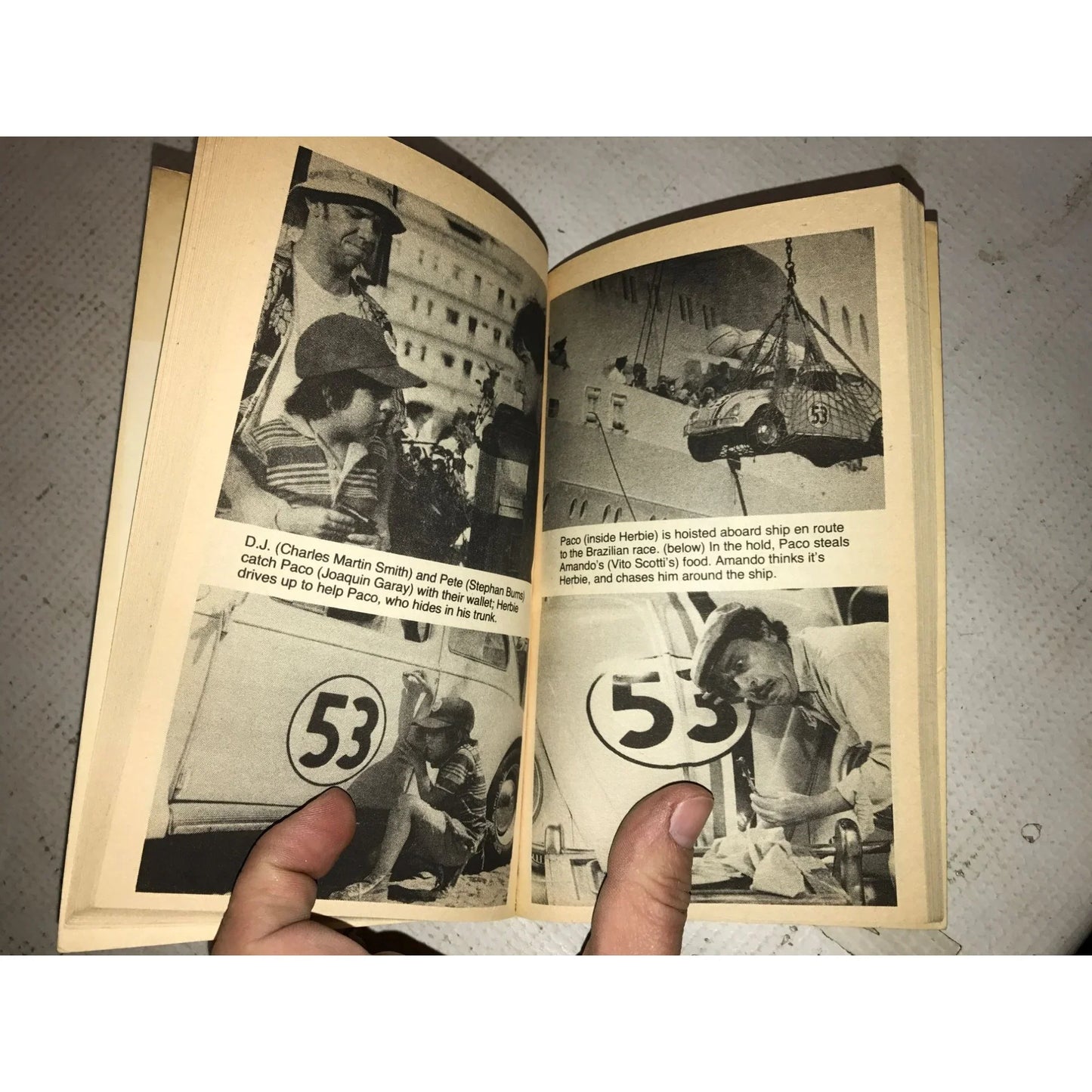 Herbie Goes Bananas Vintage Paperback book by Joe Claro/Don Tait - A+ Stuff