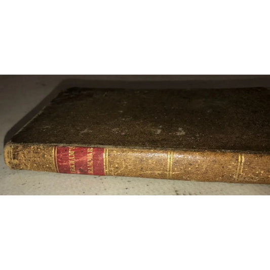 Antique Grammar Textbook - Samuel Kirkham - 184 - Plaskitt and cugle - A+ Stuff
