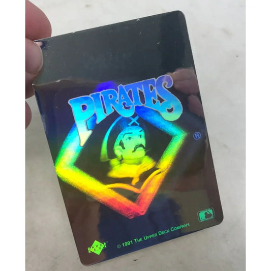 1991 Upper Deck Baseball Team Logo Hologram card/Sticker Pirates A+ Stuff A+ Stuff