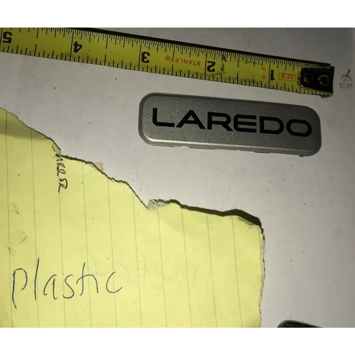 LAREDO Auto Patch Emblem - Auto Decal Replacement Emblem - A+ Stuff