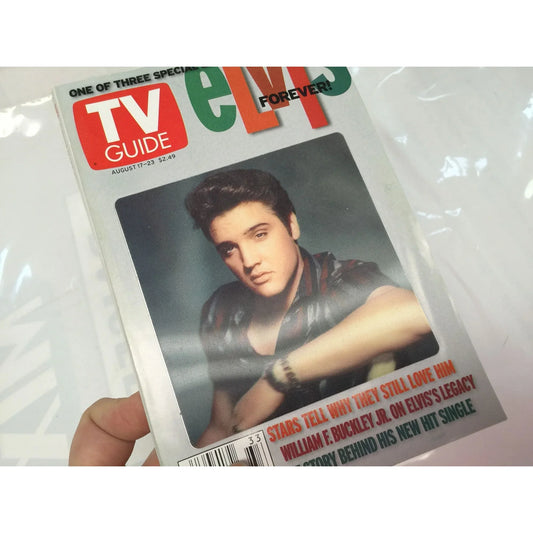 Vintage TV Guide Elvis Forever Aug. 17-23, 2002 Book - A+ Stuff