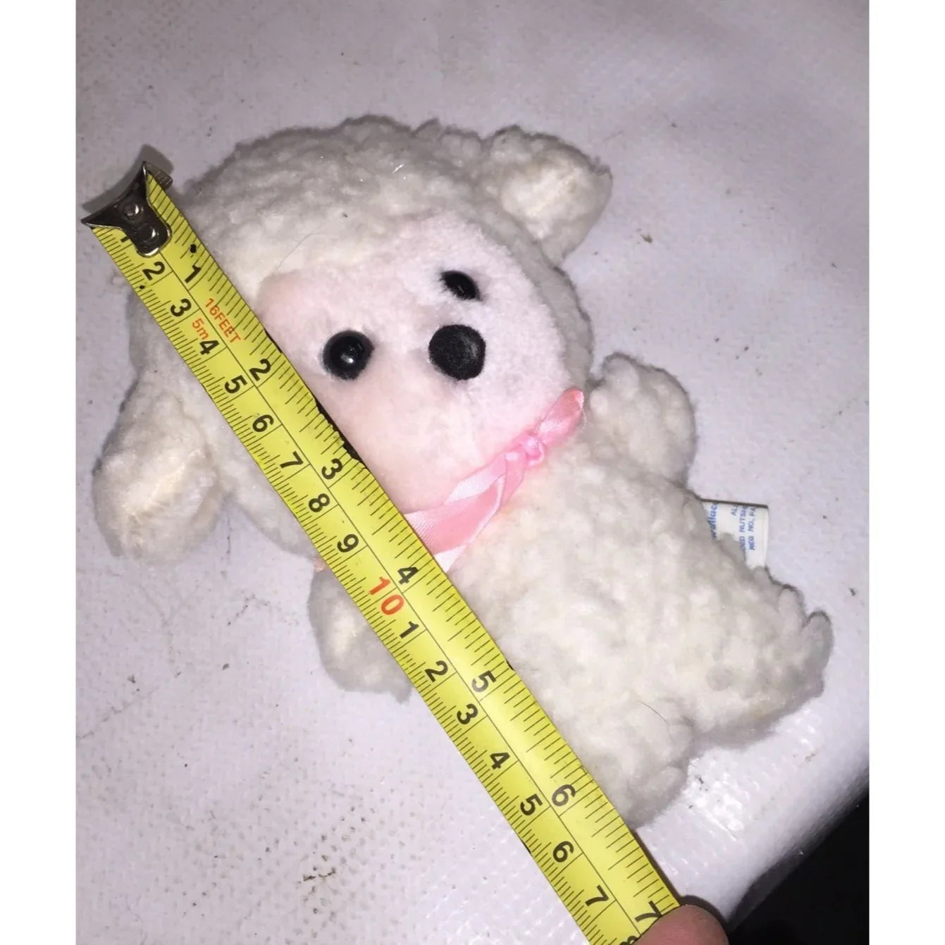 Vintage Russ Berrie & Co. Lamb Stuffed Animal Plush Toy- Made in Korea - A+ Stuff