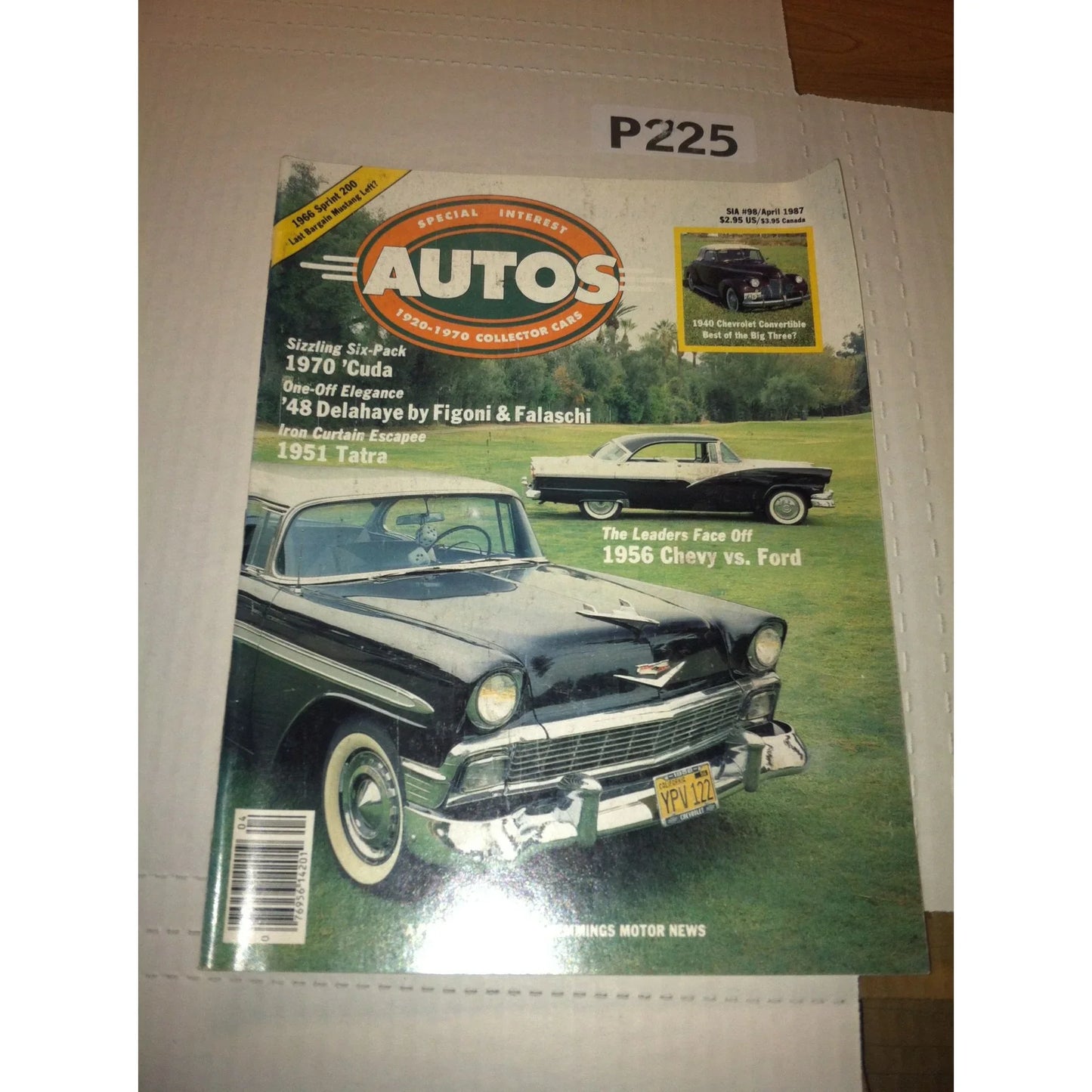 Special Interest Autos 1920-1970 Collector Cars Vintage Magazine - A+ Stuff