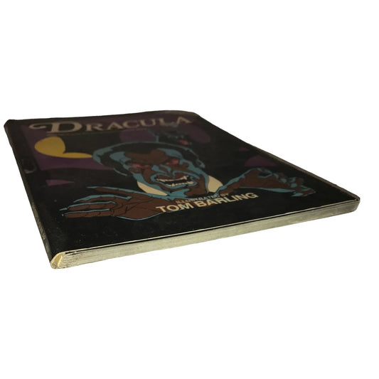 Dracula Horror Classics Library Illustrated by Tom Barling Vintage Hardcover Book - A+ Stuff