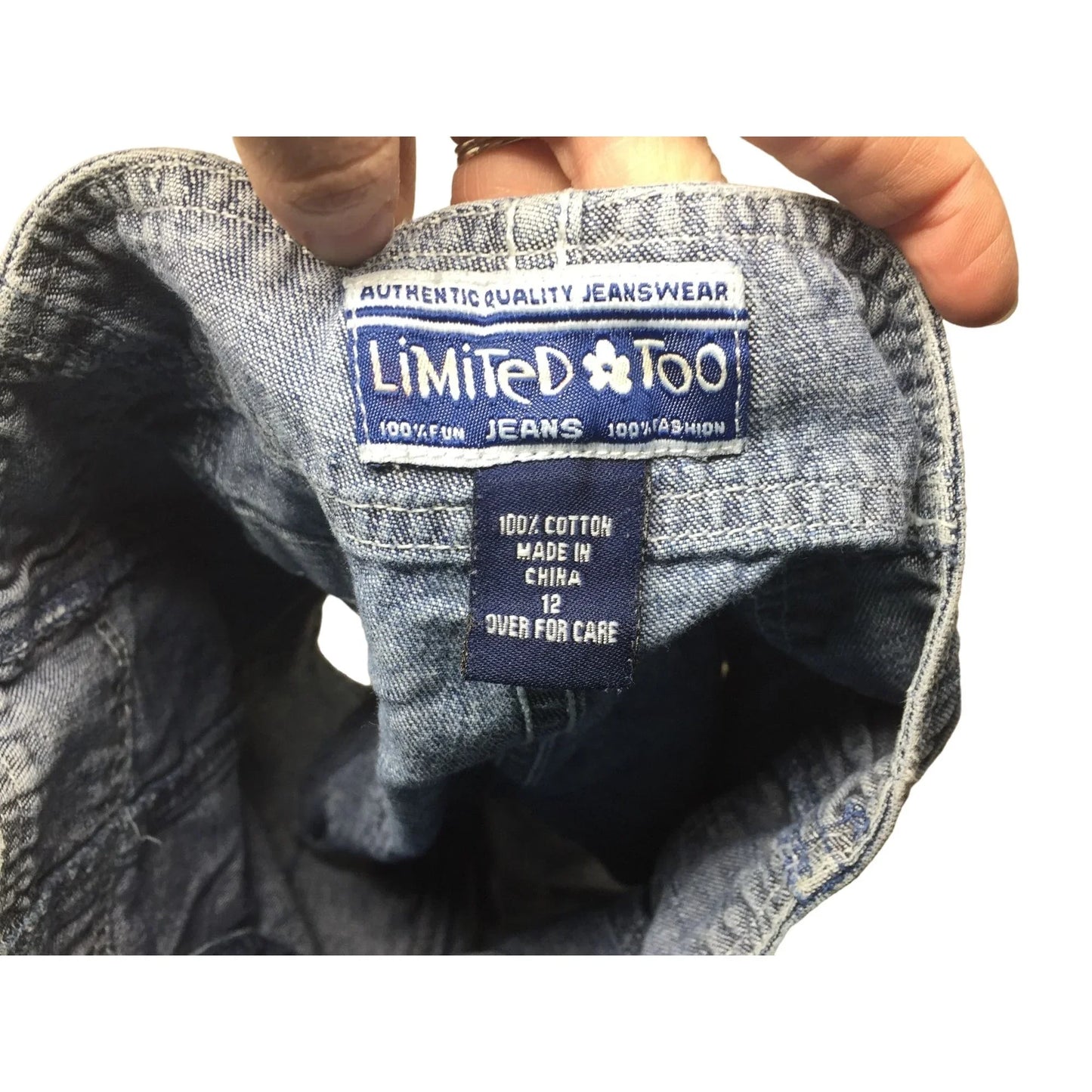 Girls Size 12 Limited Too Blue Denim Shorts - A+ Stuff