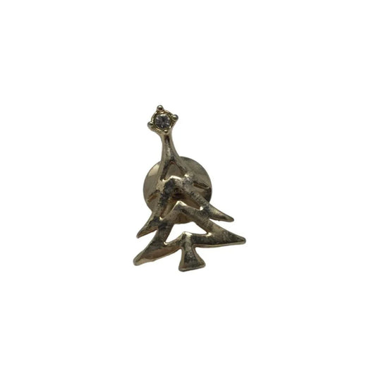 Vintage Avon Christmas Tree Gold Toned Pin - A+ Stuff