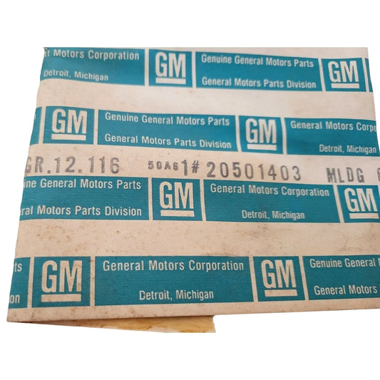 GM General Motors Part #20501403 MLDG- New Old Stock GM, GENERAL MOTORS A+ Stuff