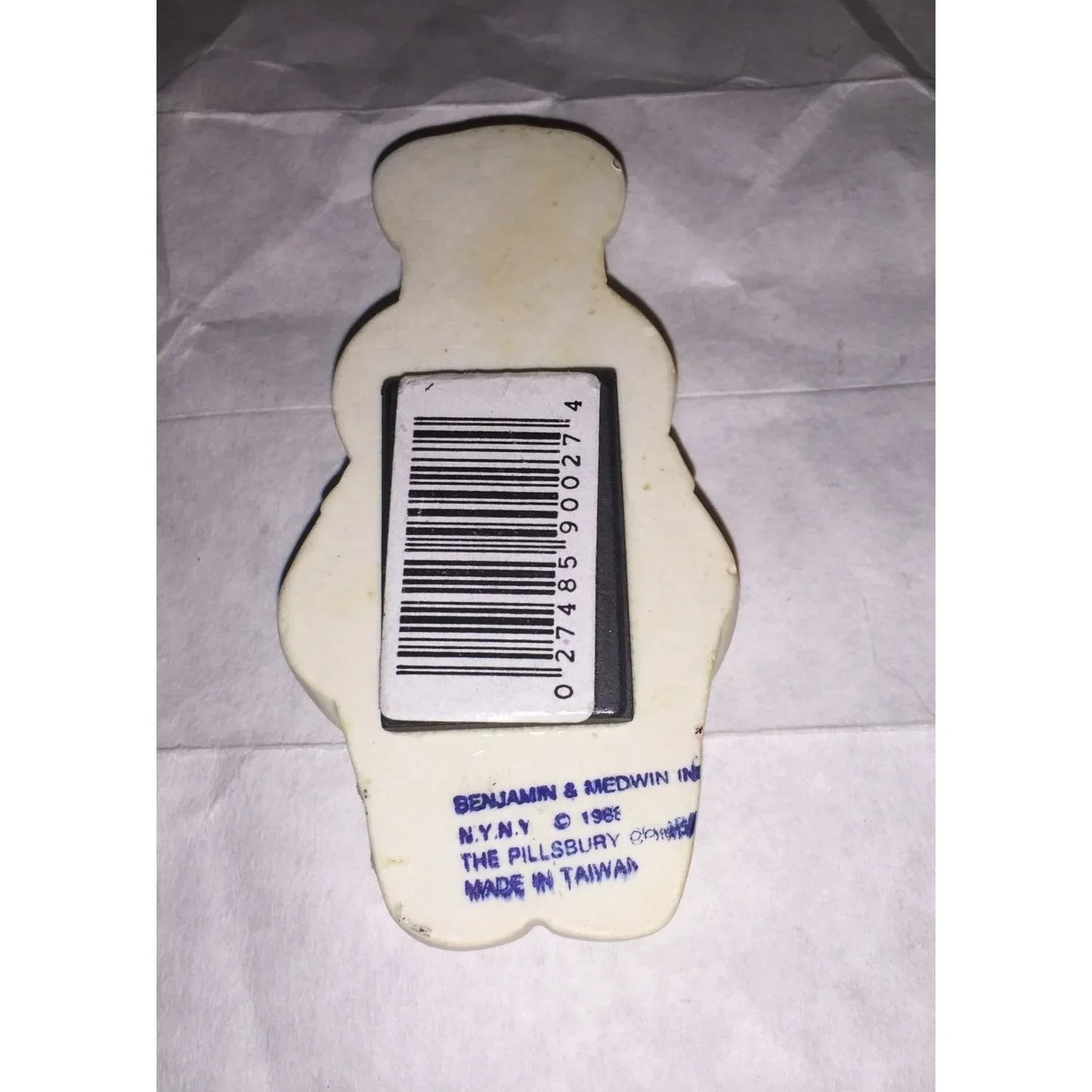 Vintage 1988 Pillsbury Doughboy Ceramic Magnet - A+ Stuff