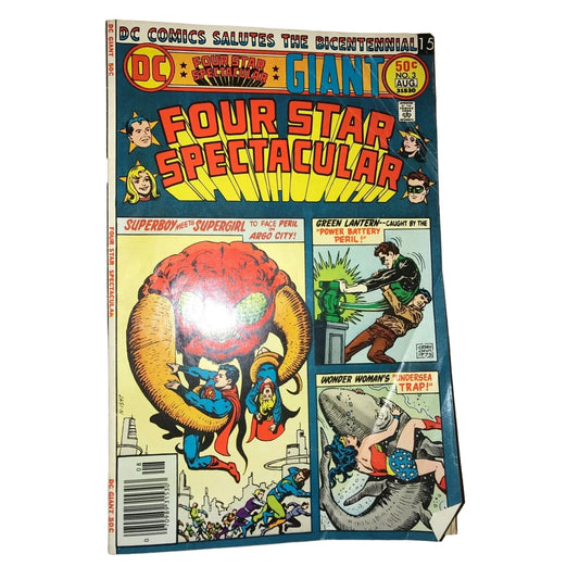 DC Giant - Four Star Spectacular No. 3 Vintage Comic Book - A+ Stuff