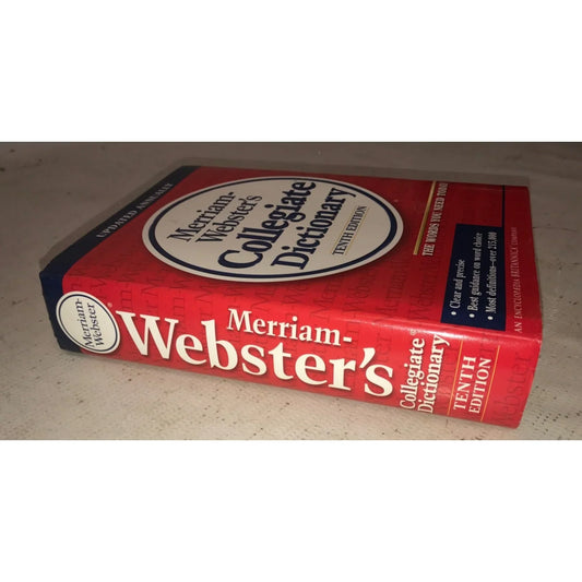 Merriam-Webster's Collegiate Dictionary 10th Edition by Merriam-Webster - A+ Stuff