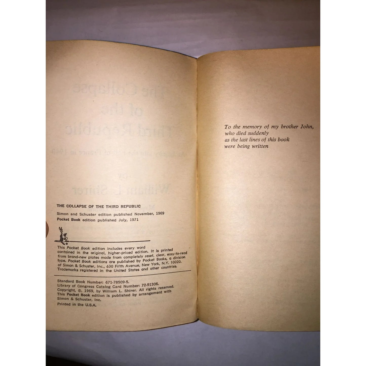 The Collapse of the Third Republic by William L. Shirer book - A+ Stuff