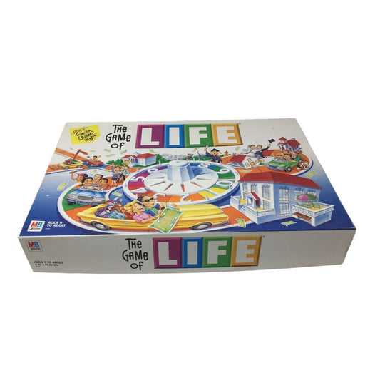 Vintage 2002 Hasbro The Game of Life Milton Bradley Board Game - A+ Stuff